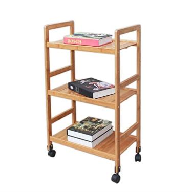 Imagem de URGDWEKJY Suporte de impressora móvel para impressora de bancada com rolo, caixa de armazenamento de 3 camadas, armazenamento de escritório familiar e suporte de impressora para organização