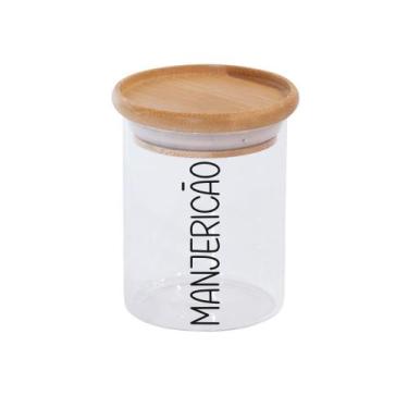 Imagem de Pote Hermético Redondo Empilhável (200 ml) Manjericão - Oikos, Manjeri