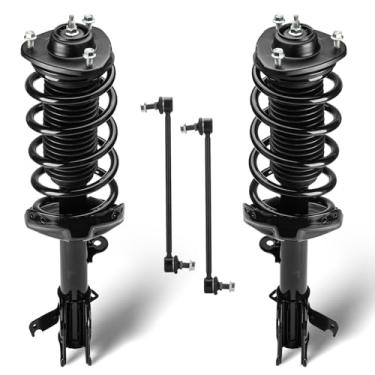 Imagem de Conjunto de suportes dianteiros adequado para Honda Odyssey 2008 2009 2010, amortecedores e barras oscilantes, substitui 172541 172542 K750304 (4 peças)