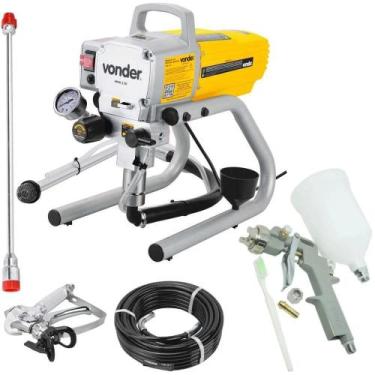 Imagem de Máquina de Pintura Airless MPA 120 VONDER com Kit Pistola EVALD, 220V