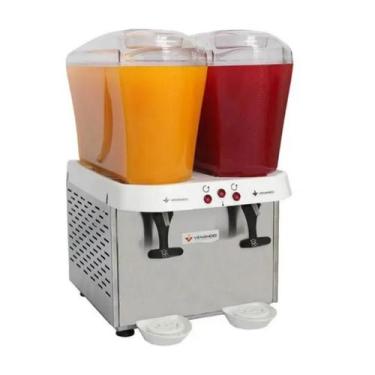 Imagem de Refresqueira Suqueira Inox 32 Litros 2 Cubas RV216 Venancio, 220V