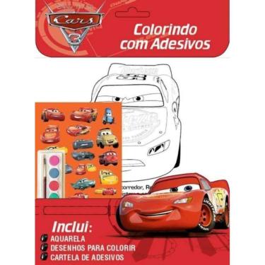 Imagem de Disney Pixar - Carros Colorindo Com Adesivos