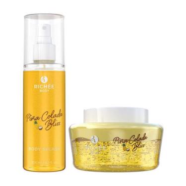 Imagem de Kit Geleia Hidratante e Body Splash Piña Colada - Richée Body - richee