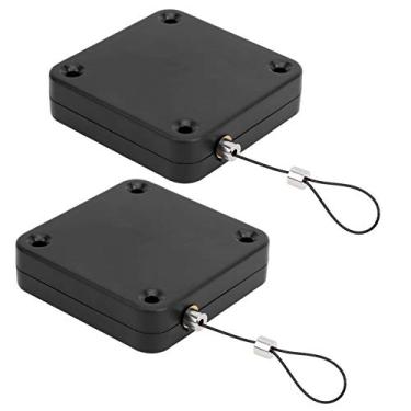 Imagem de AUNMAS Sensor Automático de Fechamento de Porta, ABS Durável Com Corda de Aço P12, Fácil Instalação, Ideal para Portas de Casa e Escritório