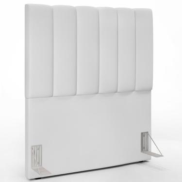 Imagem de Cabeceira Cama Box Solteiro 100 Cm Dália W01 Facto Branco