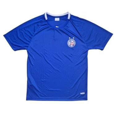 Imagem de Camisa Bahia Azul Esquadrão Gola V Adulto Oficial