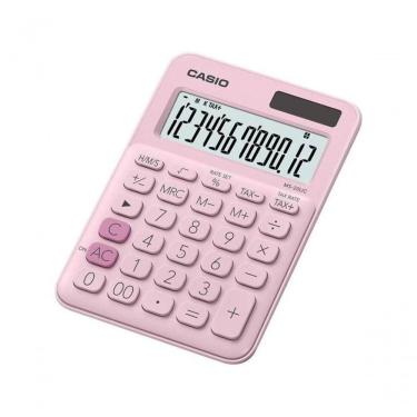 Imagem de Calculadora De Mesa Casio Ms20uc 12 Dígitos Rosa Claro