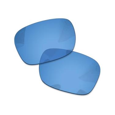 Imagem de Combine8 Lentes de reposição com proteção UV para óculos de sol RayBan Meta Wayfarer RW4006 50 mm resistentes a arranhões - HD azul - não polarizado