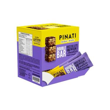 Imagem de Barra de Amendoim e Doce de Leite Cobertura Chocolate Meio Amargo