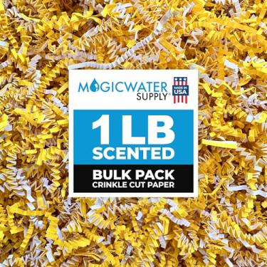 Imagem de Papel Perfumado MagicWater – 500 g – Loção bronzeadora – Perfeita para enchimento de papel desfiado, enchimento de cestas, caixas de presente, presentes de dama de honra, enfeites de Natal e mais