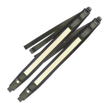 Imagem de harayaa Alça de arnês tipo sanfona, alça de ombro ajustável com fivelas ajustáveis, Verde Claro Rosa