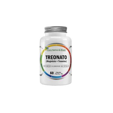 Imagem de Magnésio Treonato Magnésio+Treonina 60 caps Flora Nativa-Unissex