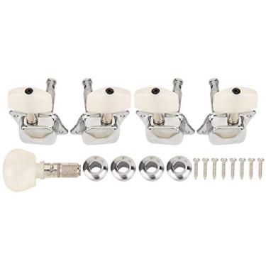 Imagem de Zerodis Banjo Tuning Peg Set Suprimentos para Instrumentos Musicais Suprimentos para Instrumentos Musicais Acessórios para Tocar Acessórios para Tocar Instalação Precisa e Fácil para de 4 Cordas e