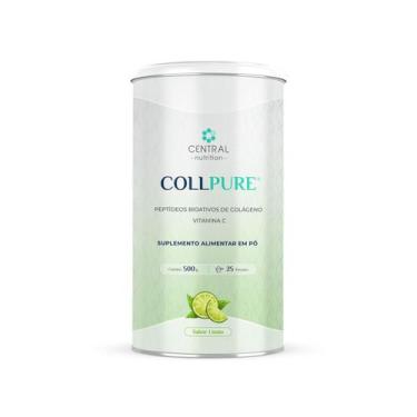 Imagem de CollPure Peptídeos de Colágeno Sabor Limão 500g Central Nutrition