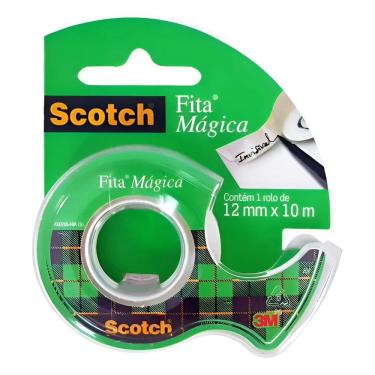 Imagem de Fita Mágica Scotch 12Mm X 10M Com Disp 3M