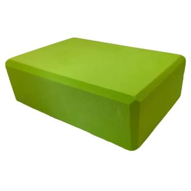 Imagem de Bloco Tijolo De Pilates Yoga Funcional Em Eva Kit Com 2 Peças