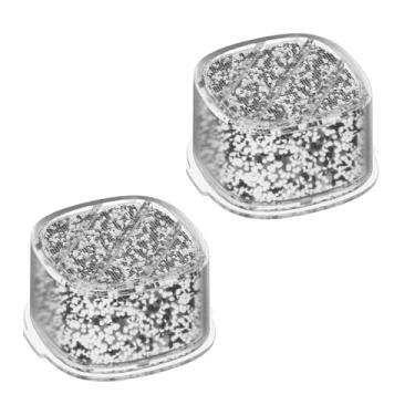 Imagem de Pacote com 2 cartuchos de filtro de banheira de bebê compatível com todos os chuveiros de banheira de dossel, filtro de amaciante de água para água dura, reduz o cloro e substâncias nocivas