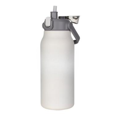 Imagem de Garrafa TéRmica | Design Com Isolamento A VáCuo, Adequado Para Bebidas Quentes E Frias(Branco 1700ML)