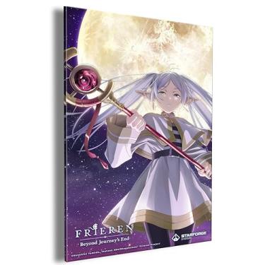 Imagem de STARFORGE Moon - Frieren: Beyond Journey's End Anime Arte de parede acrílica impressa UV 30,5 cm x 45,7 cm