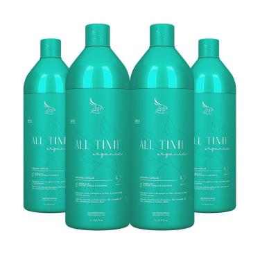 Imagem de Kit 4 Escovas Progressivas All Time Orgânica 1 Litro