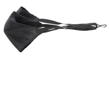 Imagem de Cinto de Prova de Natação Com Trança de Dupla Camada Reforçada, Treinamento de Baixo Impacto para o Cinto de Treinamento de Força, Fáceis de Usar Treinador de Natação (Preto