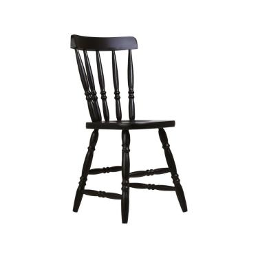 Imagem de Cadeira Ditália Madeira Maciça Eucalipto Cor:preto Preto