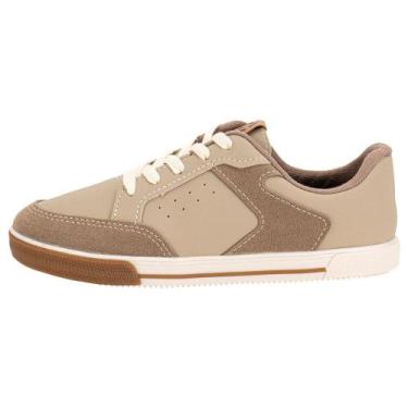 Imagem de Tênis infantil molekinho 2842221, Bege, 28