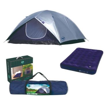 Imagem de Barraca Luna 7 Pessoas Acampamento Colchão Casal Mor