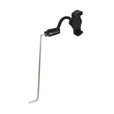 Imagem de JunZheHub Suporte para Celular em Formato de Saxofone com ângulo Ajustável, Peça para Instrumento Musical, Clipe para Lira de Saxofone, Ideal para Apresentações