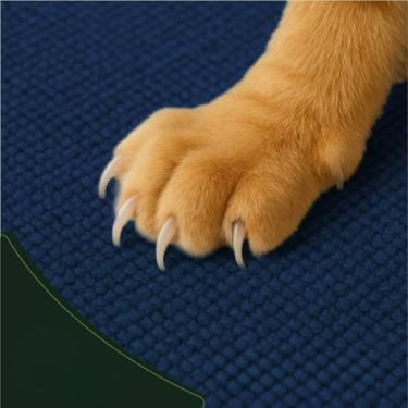 Imagem de Arranhador Protetor Adesivo Gatos Pet Sofá, Cama e Moveis(Azul,200cmX50cm)