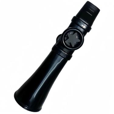 Imagem de HYWEMIU Kazoo para adultos lavável, ABS premium Kazoos para adultos, membrana Kazoo permanente suave profissional fácil de aprender, instrumentos musicais para guitarra, ukulele, violino, piano (preto