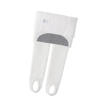 Imagem de Calças de inverno para meninas forro de pele leggiging skinny lã quent