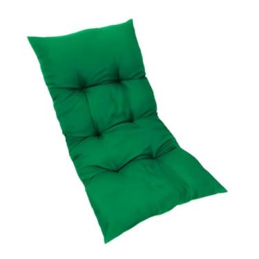 Imagem de Colchonete 120X60 cm Dobrável Enrolável Decorativo Almofada sofá(Verde Bandeira)