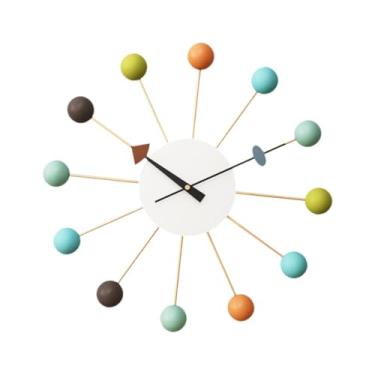 Imagem de IEUDNS Relógio de parede de 50 cm, ornamento, elegante, simples, silencioso, presente, decoração, relógio decorativo, para sala de estar, escritório, sala de