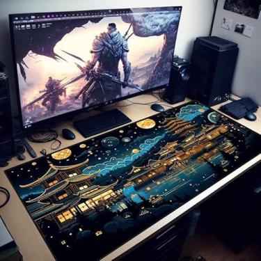 Imagem de Mouse Pad Gamer Vários Modelos Diversos Populares Pop (Cidade Oriental | 1962,90x55cm)