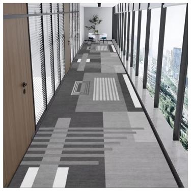 Imagem de SPXMQSS Tapete de corredor longo, tapete de corredor antiderrapante, lavável tapetes macios cozinha para sala de estar lavandaria quarto entrada G 100 x 300 cm