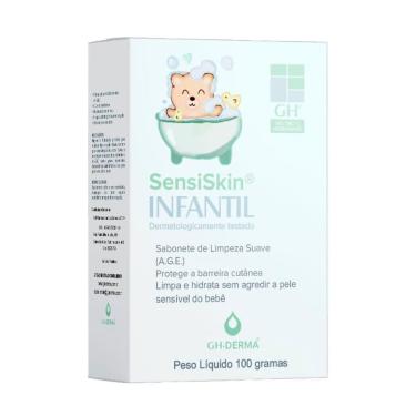 Imagem de Sabonete em Barra Infantil Sensiskin GH de Limpeza Suave 100g