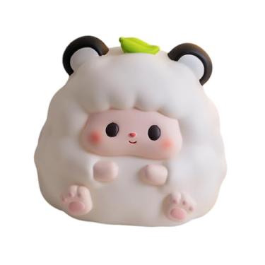 Imagem de IEUDNS Coleção de decoração para casa com cofrinho em formato de ovelha. Enfeite decorativo para meninos, meninas e crianças, 16x14.5x15cm