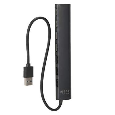 Imagem de SUNGOOYUE Hub USB 3.0, Transferência de Dados de Alta Velocidade de 4 Portas, ABS Preto, Plug and Play, 5 Gbps, Design Portátil, Compatível Com USB 2.0 e 1.1
