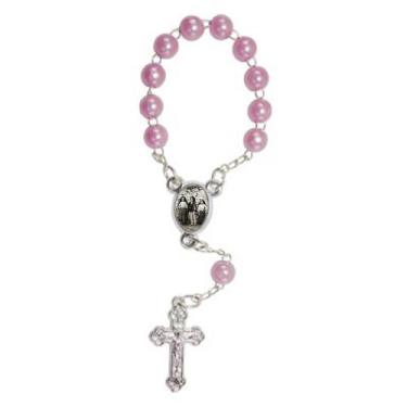 Imagem de 50 unidades Mini Terço Com Foto Meninos De Fátima - SJO Artigos Religi