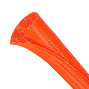 Imagem de Tubo de tear de arame dividido, manga protetora de cabo, gerenciamento de cabos trançados para TV/computador/home theater/compartimento do motor, protetores de cabo de animais de estimação que não