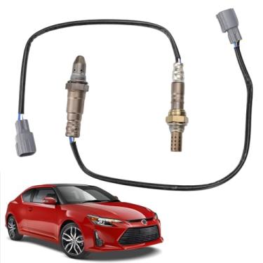 Imagem de Sensor de oxigênio O2 250-54084 Upstream e 250-24360 Downstream compatível com Lexus ES300h L4 2.5L (13-18), para Scion tC L4 2.5L (11-16), para Toyota Camry L4 2.5L (12-17) RR AV4 L4 2,5 L (13-18), 2