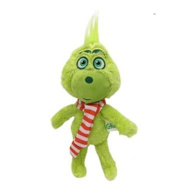 Imagem de Boneca de brinquedo de pelúcia Grinch 32cm para crianças - Yiweisai