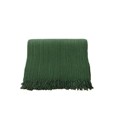 Imagem de Manta Para Sofá Gigante Luxo 2,40X1,80m l Premium De Algodão Capa Decorativa Protetora - Revestimento Protetor para Sofá, Cama, Puff(Pop 2,20x1,50m VERDE MESCLADO)