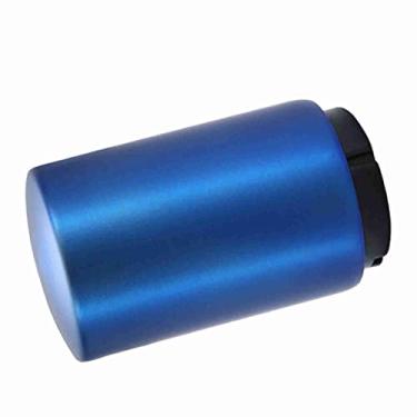 Imagem de Cryfokt Abridor de Garrafas de Cerveja Automático Magnético Com Coletor Magnético Fácil de Usar para Garrafas de Bebidas de Vidro para Casa, Restaurante (Azul #14)