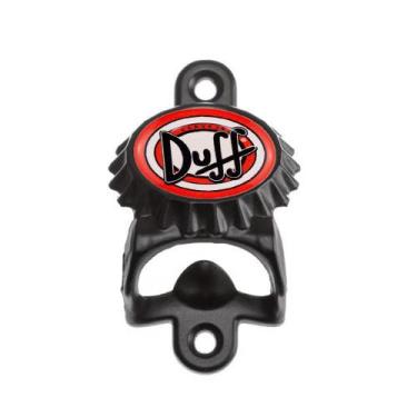 Imagem de Abridor De Garrafa De Parede Em Metal - Tampa Duff - Weedstock