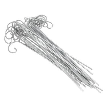 Imagem de Naroote Suporte de Ganchos para Etiqueta de Planta, Estacas à Prova de Intempéries de Aço Inoxidável para Marcação de Jardim, 30 Peças para Vaso de Flores Bonsai 7,87in