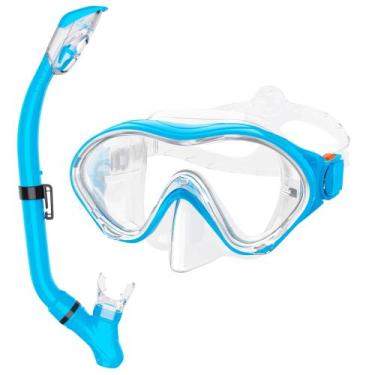 Imagem de Equipamento de mergulho HH HHAO SPORT Kids com snorkel dobrável totalm