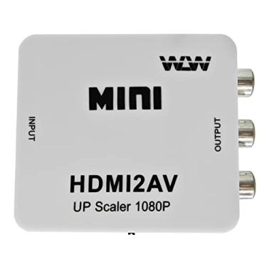 Imagem de Cabo Hdmi X Rca Av / Vídeo Conversor Adaptador 1,8 Metros