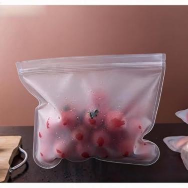 Imagem de 15 Saco Hermetico Com Fecho Zip, Adequados Para Armazenar Frutas e Legumes, FáCeis de Limpar, Protegem Os Alimentos.